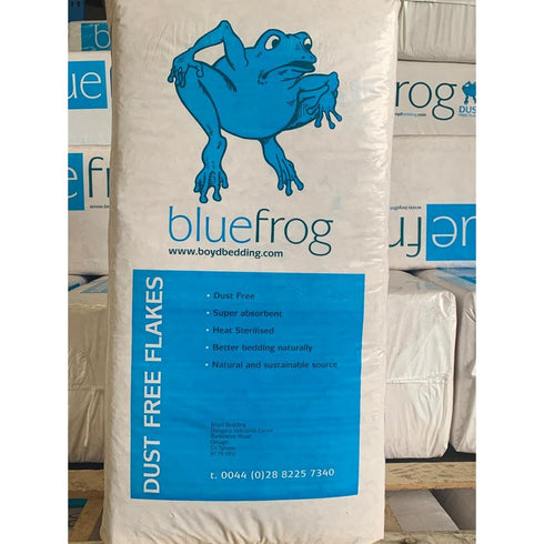 25Kg White Shavings (Blue Frog) (Used For Bedding)